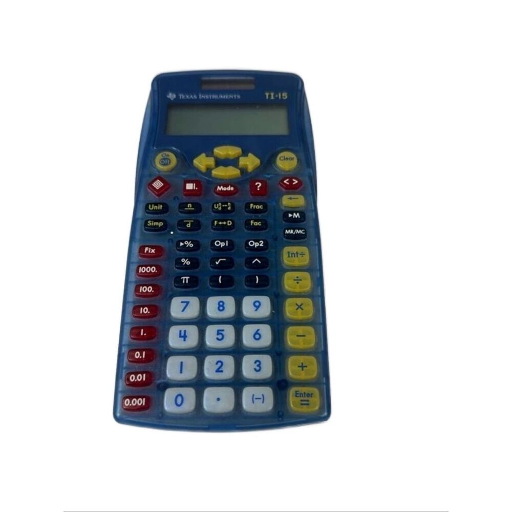 Texas Instruments TI-15 Scientific Calculator